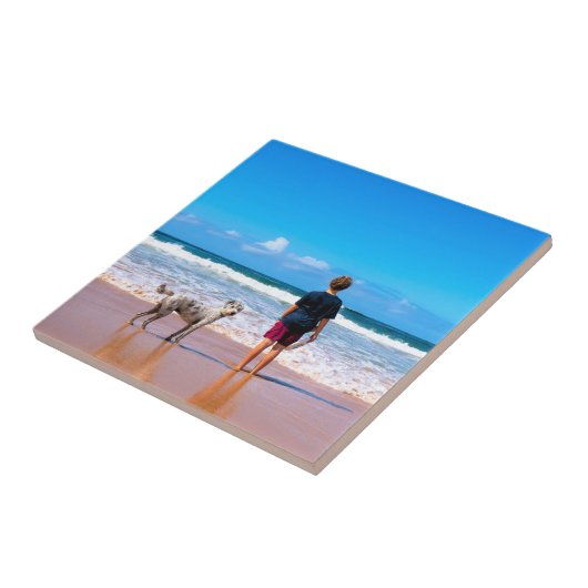 Benutzerdefiniert Ihr Foto Keramik Tile-Geschenk P Fliese (Seite)