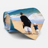 Benutzerdefiniert Ihr Lieblings-Foto Neck Tie Pers Krawatte (Gerollt)