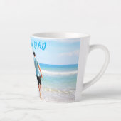 Benutzerdefiniert Ihr Vater Foto Latte Tasse Perso (Rechts)