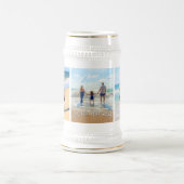 Benutzerdefiniert Ihre Foto Collage und Text Ber S Bierglas (Mittel)