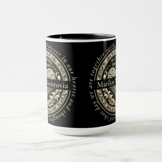 Benutzerdefiniert im Love Memory Tasse (Zentrum)