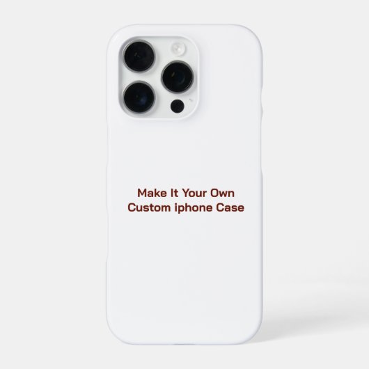 Benutzerdefiniert iPhone hülle (Rückseite)