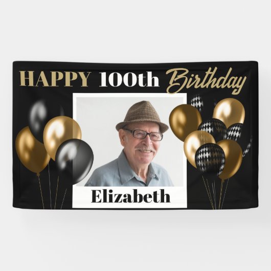 Benutzerdefiniert jedes Personalisierte Foto eines Banner (Horizontal)