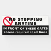 Benutzerdefiniert Kein Stoppen von Banner senden R (Horizontal)