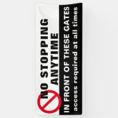 Benutzerdefiniert Kein Stoppen von Banner senden R (Vertikal)