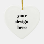 Benutzerdefiniert Keramik Ornament (Vorne)