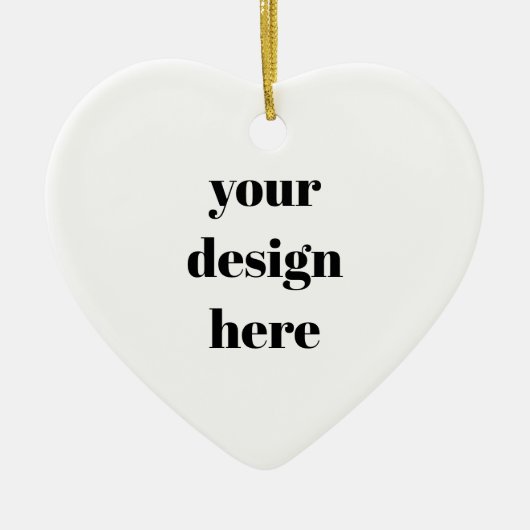 Benutzerdefiniert Keramik Ornament (Vorne)