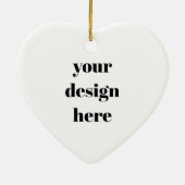 Benutzerdefiniert Keramik Ornament (Hinten)