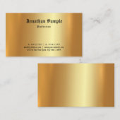 Benutzerdefiniert Klassischer alter Schriftart Ele Visitenkarte (Vorne/Hinten)