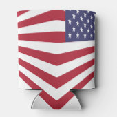 Benutzerdefiniert können die US-Flagge abkühlen Dosenkühler (Rückseite)