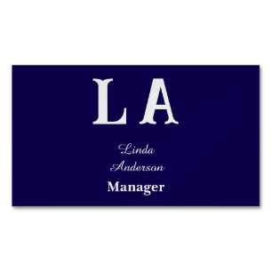 Benutzerdefiniert lebendig professionell magnetische visitenkarte