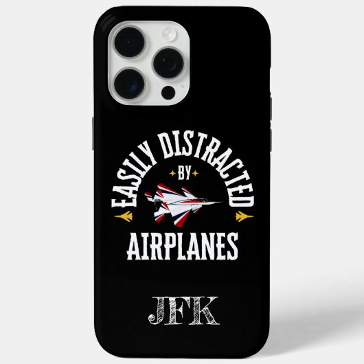 Benutzerdefiniert, leicht von Flugzeugen abgelenkt Case-Mate iPhone Hülle (Rückseite)