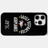 Benutzerdefiniert, leicht von Flugzeugen abgelenkt Case-Mate iPhone Hülle (Rückseite (Horizontal))