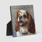 Benutzerdefiniert Loss Loss Plaque: Personalisiert Fotoplatte (Vorderseite)