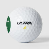 Benutzerdefiniert Lustig Absetzen Golfball (Logo)
