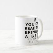 Benutzerdefiniert Lustiger 30. Geburtstag Wird 30 Kaffeetasse (VorderseiteRechts)