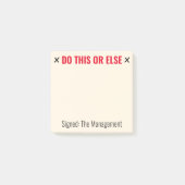 Benutzerdefiniert machen oder sonstwo post-it klebezettel (Vorderseite)