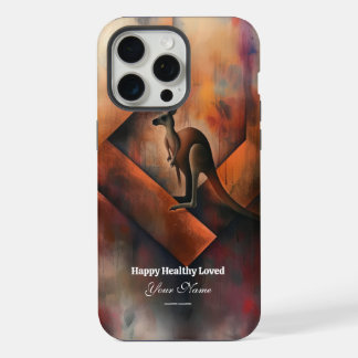 Benutzerdefiniert: Majestätischer Kanguru iPhone 1 15 Pro Max Hülle