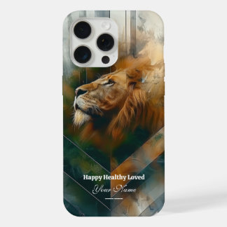 Benutzerdefiniert: Majestic Lion iPhone 15 Promax Pro Max Hülle