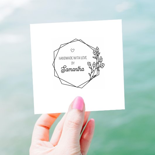 Benutzerdefiniert mit Liebe Gummistempel