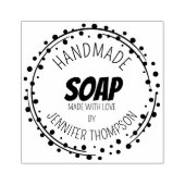 Benutzerdefiniert mit Liebe, Seife Gummistempel (Prägung)