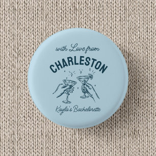 Benutzerdefiniert mit Liebe von Destination Jungge Button