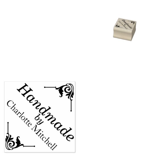 Benutzerdefiniert mit Personalisiertem Namen Gummistempel (Stempel)
