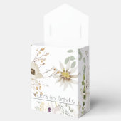 Benutzerdefiniert mit weich farbiger Wilder Blume Geschenkschachtel (Geöffnet)