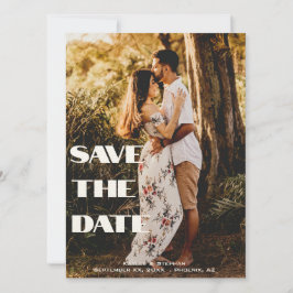 Benutzerdefiniert Modernes, elegantes Personalisie Save The Date