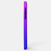 Benutzerdefiniert Monogramm und Name Rosa bis Blau Case-Mate iPhone Hülle (Hinten/Links)