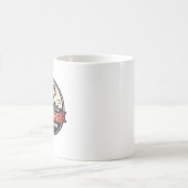 Benutzerdefiniert Name Angeln Kaffeetasse (Mittel)