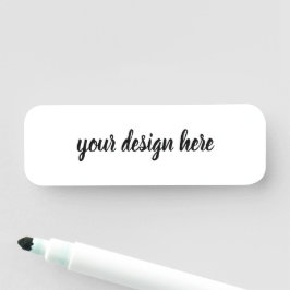 Benutzerdefiniert Namensschild