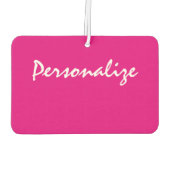 Benutzerdefiniert Nebel rosa Herzform Auto Lufterf Autolufterfrischer (Rückseite)