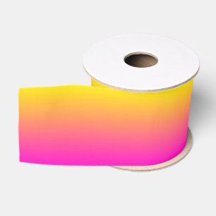 Benutzerdefiniert Neon Pink Ombre Ripsband