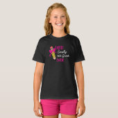 Benutzerdefiniert Niedlich zurück zum Schulstift f T-Shirt (Vorne ganz)