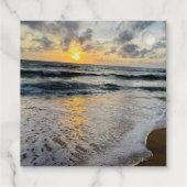 Benutzerdefiniert Niedlich zwei Foto doppelseitige Geschenkanhänger (Rückseite)