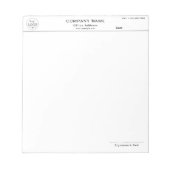 Benutzerdefiniert Notizblock (Vorderseite)