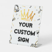 Benutzerdefiniert notorisches Ein-Party-Zeichen, d Sockelschild (Vorderseite)