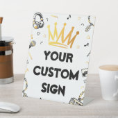 Benutzerdefiniert notorisches Ein-Party-Zeichen, d Sockelschild (In SItu)