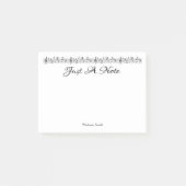 Benutzerdefiniert nur eine Anmerkung - Anmerkungen Post-it Klebezettel (Vorderseite)