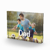 Benutzerdefiniert Papa gegründet Fotoblock (Rechts)