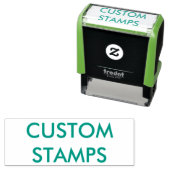 Benutzerdefiniert Personalisiert 2.15 x 0.78" Selb Permastempel (Beispiel)
