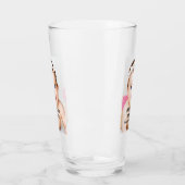 Benutzerdefiniert personalisiert (2 Seiten) Glas (Links)