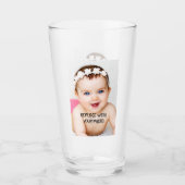 Benutzerdefiniert personalisiert (2 Seiten) Glas (Vorderseite)