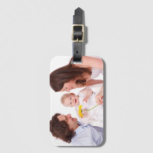 Benutzerdefiniert Personalisiert Gepäckanhänger (Vorderseite Vertikal)