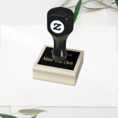 Benutzerdefiniert personalisiert gummistempel