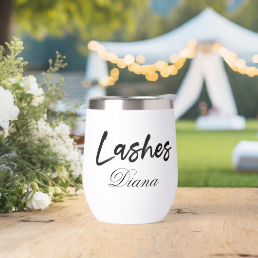 Benutzerdefiniert Personalisiert: Lashes (Hochzeit)
