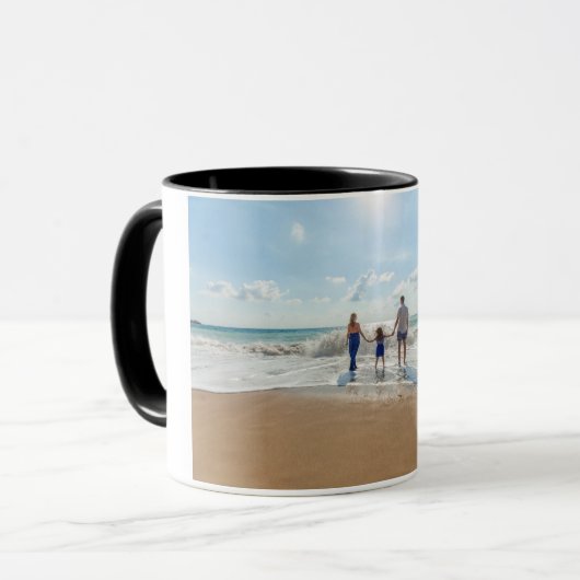 Benutzerdefiniert Personalisiert Tasse (Vorderseite Links)