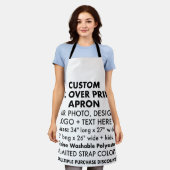 Benutzerdefiniert Personalisiert über die Print-Sc Schürze (Getragen)