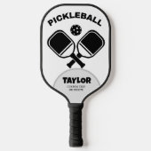 Benutzerdefiniert Pickleball Schläger (Vorderseite)